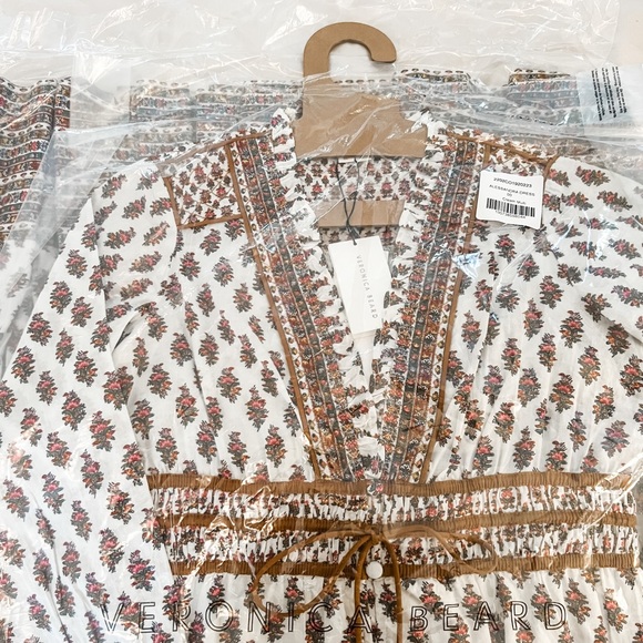 NWT Veronica Beard- ALESSANDRA BOHO-FLORAL DRESS Size 00 - Picture 9 of 13